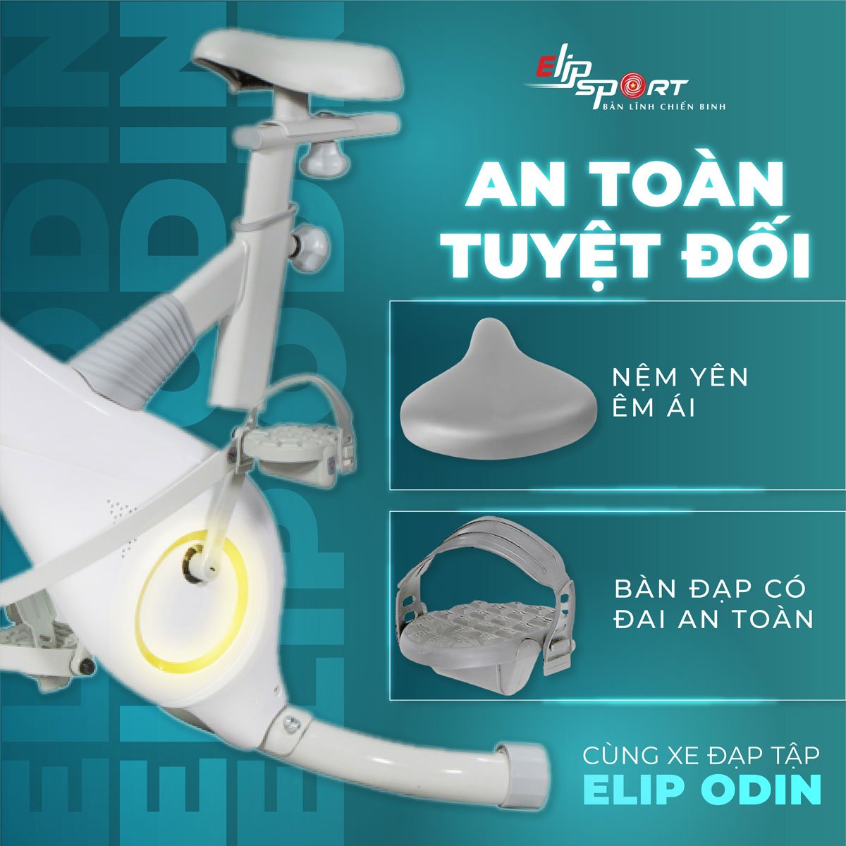 Xe đạp tập ELIP Odin