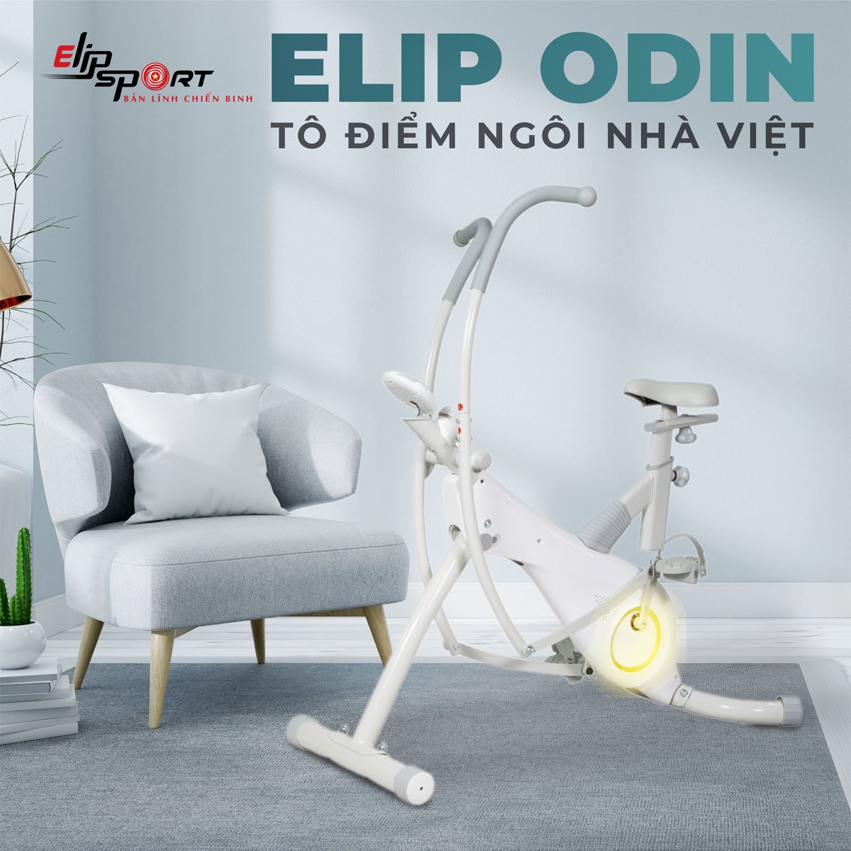 Xe đạp tập ELIP Odin