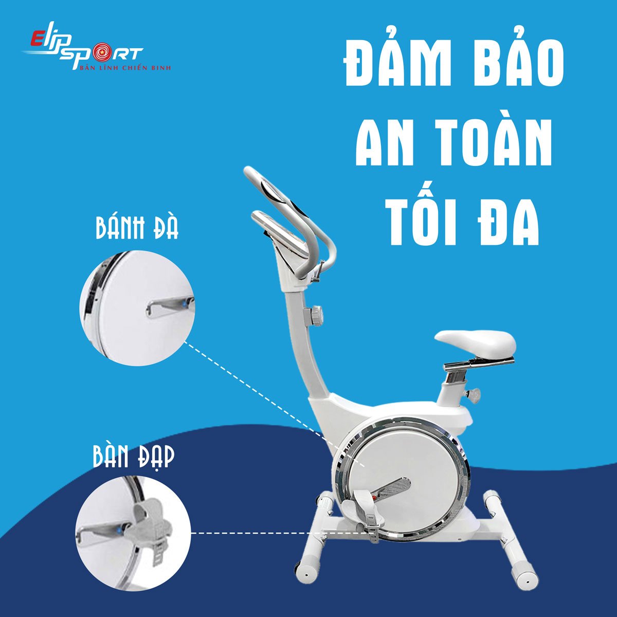 Xe đạp tập ELIP Sider