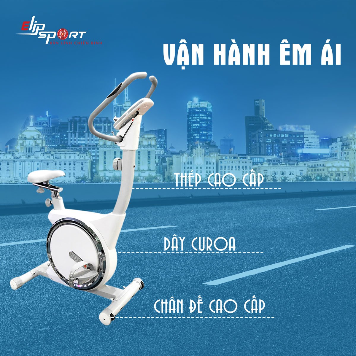 Xe đạp tập ELIP Sider