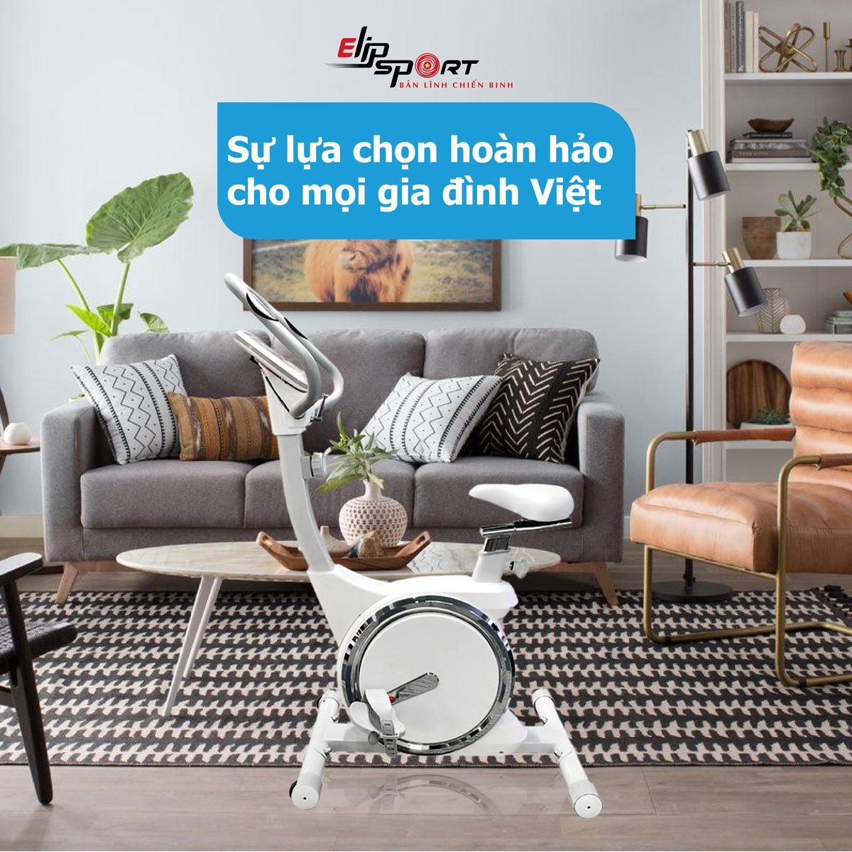 Xe đạp tập ELIP Sider