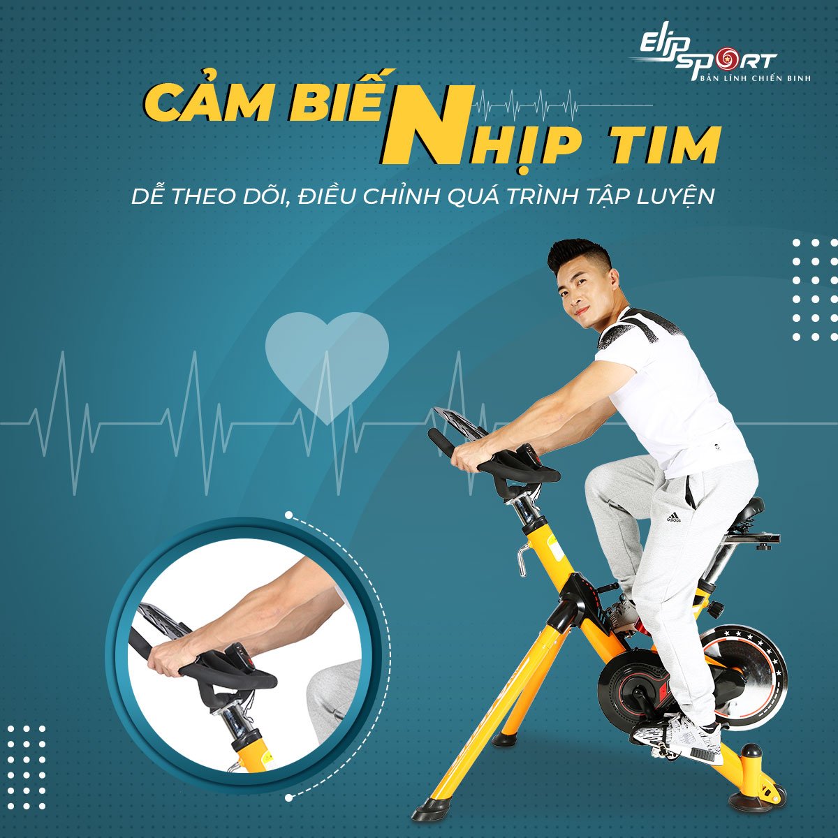 Xe đạp tập ELIP Venus